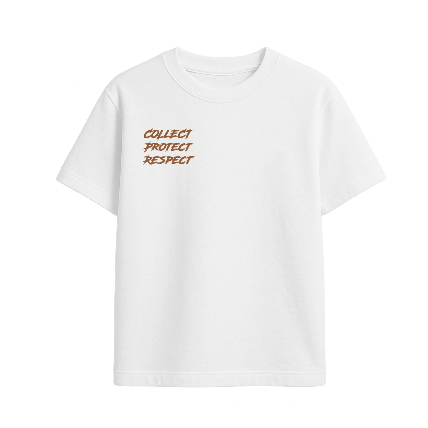 T-Shirt - ART RUNS NOW - (White Mocha)