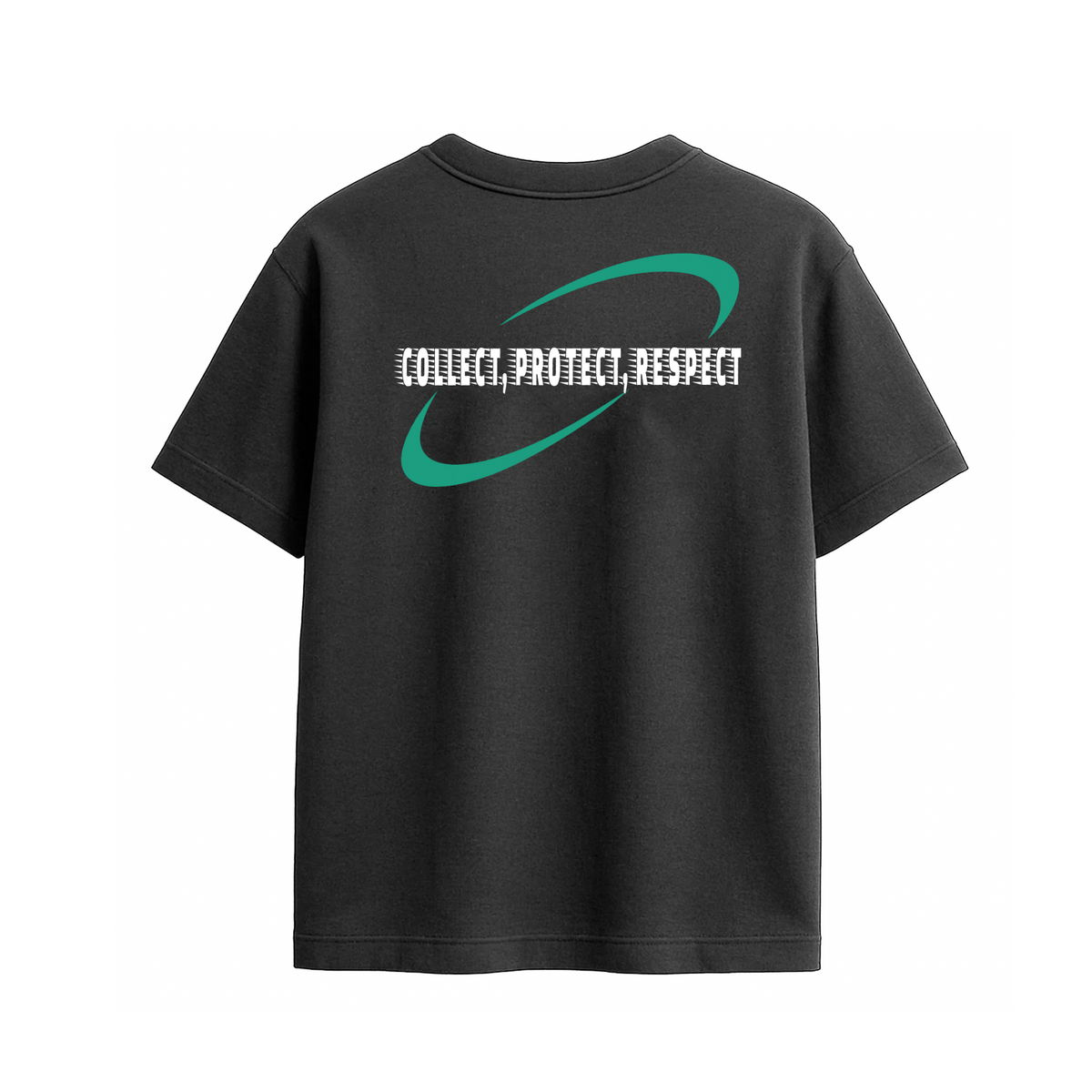 T-Shirt - ART RUNS NOW - Black & Green